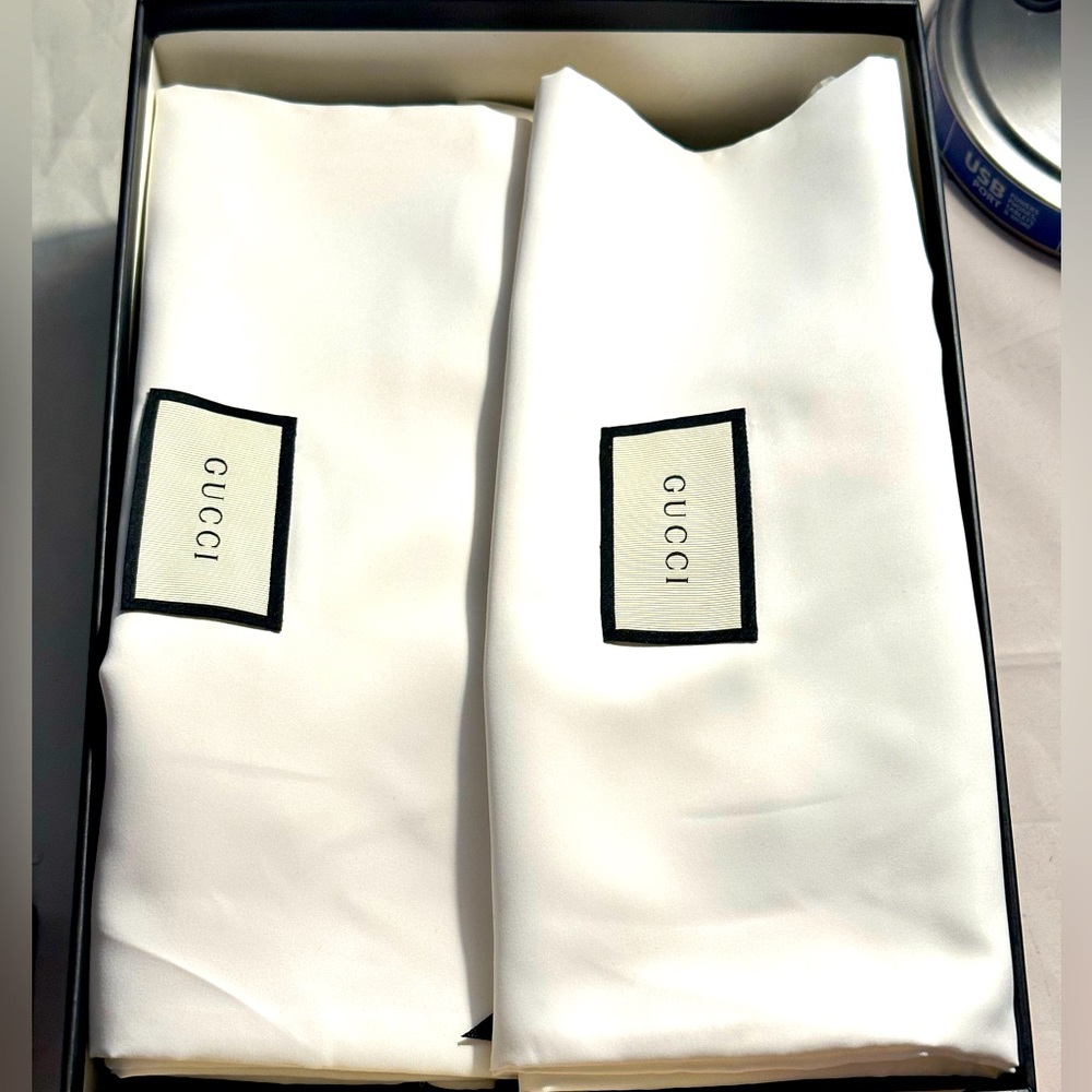 AUTHENTIC Black Gucci Sneakers